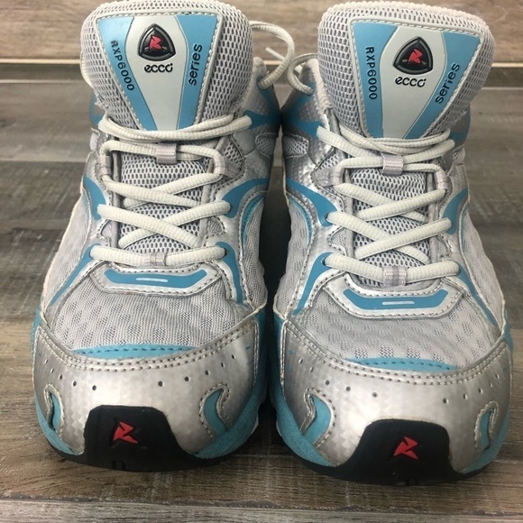 ECCO RXP 6030 Turquoise Silver Running Shoe EU 40 US 9.5 - Picture 7 of 11